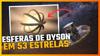 O MISTÉRIO DAS 53 ESTRELAS: Astrônomos Descobrem Megaestruturas Alienígenas