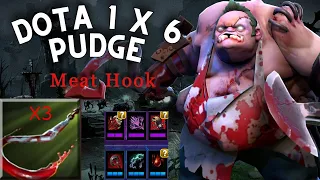 Пудж ЧЕРЕЗ ХУК в Доте 1x6 Pudge через Meat Hook / DOTA 1x6 / Дота 2