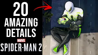 20 AMAZING Details in Spider-Man 2 PS5