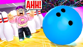 Can We Escape This BOWLING ALLEY OBBY In ROBLOX?! (NEW!)