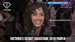 Alanna Arrington & Subah Koj Backstage Victoria's Secret Fashion Show 2018 | FashionTV | FTV