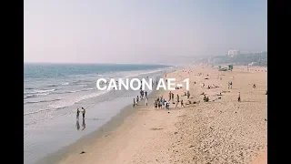Shooting 35mm Film In Santa Monica, CA. (Canon AE-1, Kodak Portra 400)