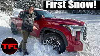 Is The New 2022 Toyota Tundra a Great Snow Truck?