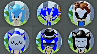 Find The Sonic Morphs | 6 New Sonics!(Bacon, UWU, Anonymous, Mafia, Lokki Fan and Twinhead )|Roblox