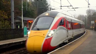 LNER Azuma 801105 at Shipley on 29/11/2022