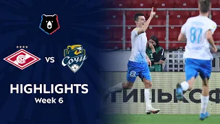 Highlights Spartak vs FC Sochi (1-2) | RPL 2021/22