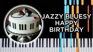 Jazzy Bluesy Happy Birthday - Piano Tutorial