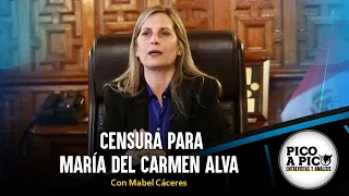 Pico a Pico: Censura para María del Carmen Alva