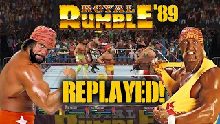 I Replayed The 1989 Royal Rumble & Then This Happened!!