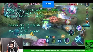 Pertama kali Live di sawer sampe belasan juta, Deden ketakutan .. wkwkwkwk