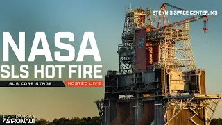 Watch NASA fire up SLS for the first time!