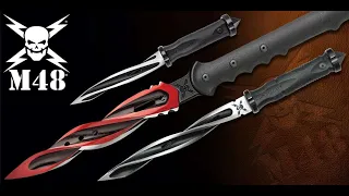 Este es el cuchillo mas LET4L DEL MUNDO I Tri dagger / cuchillo de 3 filos