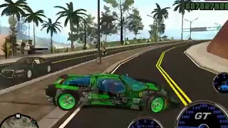 GTA San Andreas SUPER CARS ქართულად (მაგარი music და მაგარი cars)