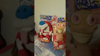 Vintage Ren and Stimpy Nickelodeon Dolls