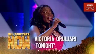 Victoria Oruwari sings 'Tonight' from West Side Story in the Sing Off - All Together Now: The Final