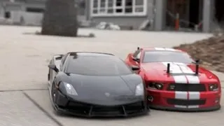 RC Drift Cars vs Parkour