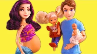 Descendants Mal Pregnant & Has 2 Kids After Marrying Ben.With Wicked World Evie & Frozen Anna PART 2