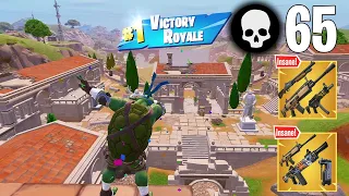 65 Elimination Solo vs Squads Wins (Fortnite Chapter 5 Gameplay Ps4 Controller)
