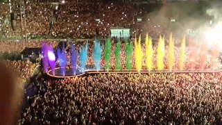 Abertura Show Coldplay São Paulo - 2016