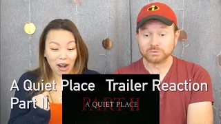 A Quiet Place Part 2 Official Trailer // Reaction & Review