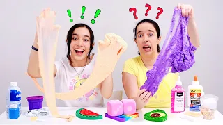 SLIME COM BATALHA DE POP IT TOYS! ★ Desafio Super Divertido de Fidget Toys com a Mamãe Fabi