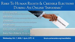 Risks To Human Rights And Credible Elections During An Online ‘Infodemic’