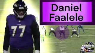 Daniel Faalele - Best Blocks - Baltimore Ravens 2023