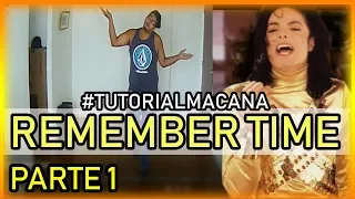 MICHAEL JACKSON - REMEMBER TIME  - COREOGRAFIA - COMO BAILAR COMO MICHAEL JACKSON (PARTE 1) TUTORIAL