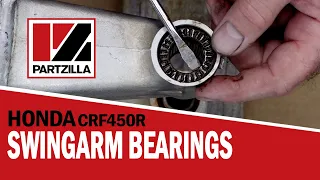 Honda CRF450R Swingarm Bearing Replacement | Honda CRF450-R Rebuild Part 9 | Partzilla.com