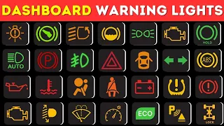 🚦 Can You Guess What These Car Dashboard Lights Mean? Test Your Knowledge! 🚗💡