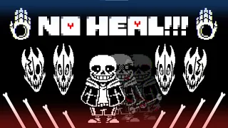 Undertale Last Breath All Phases in one go TRUE NO HEAL!!! (First ever)