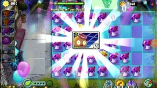 vueltacasete de neón días del 36 al 39 PVZ2 REFLOURISHED