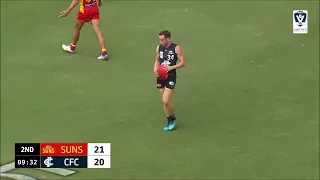 Sam Philp - VFL Round 3 2022 Highlights - Gold Coast Suns vs Carlton Blues