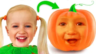 Baby Pumpkin Song + more Children's Songs & Videos by Katya and Dima