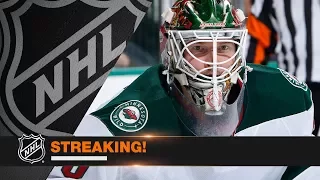 Devan Dubnyk streaks his way to three consecutive shutouts