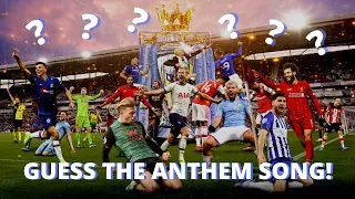 Can You Guess The Premier League Anthem Songs? ⚽ Football Quiz
