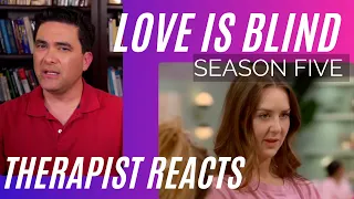 Love Is Blind - Season 5 - #6 - (Izzy & Johnie) - Therapist Reacts