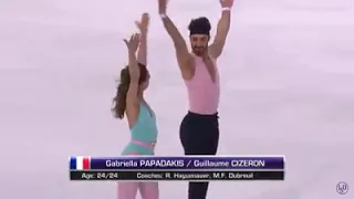 2019 Gabriella Papadakis and Guillaume Cizeron is a French ice dancers.