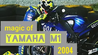 Yamaha M1 2004 profile and Valentino Rossi first race for Yamaha