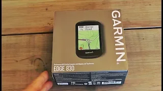 Garmin Edge 830 Unboxing