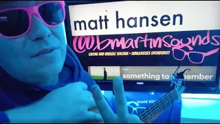 something to remember - Matt Hansen Guitar Tutorial (Beginner Lesson!)