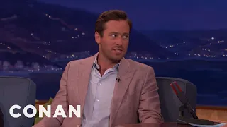 Armie Hammer Treats Road Trips Like Extreme Sports | CONAN on TBS