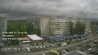 Timelapse 26-05-2020 - Новомосковск, Украина