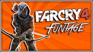 Far Cry 4 - Funtage #3 (Trolling Hunter, Hunger Games, Mr. Tiger & More!)