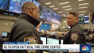 DC launching real-time crime center to monitor surveillance cameras | NBC4 Washington