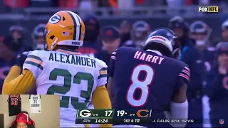 JUSTIN FIELDS IS ELITE !! JordioReacts To Green Bay Packers vs Chicago Bears | WEEK 13 HIGHLIGHTS