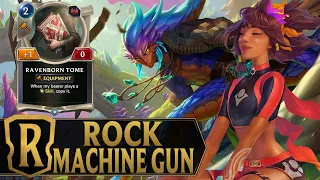 This Rock Machine Gun Combo is so Satisfying ! - Taliyah Annie Deck - Legends of Runeterra