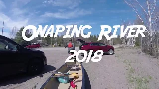 Onaping River Paddle 2018 - Canoe from Levack to AY Jackson Lookout.