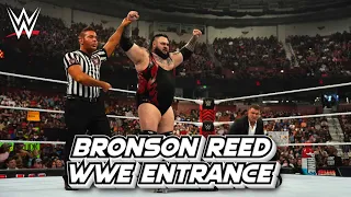 Bronson Reed Entrance & Ring Announcement | WWE RAW | Samantha Irvin