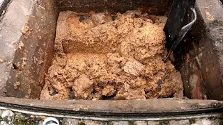 Sewage As Thick As A Brick! Satisfying Unblock And Deep Clean!
